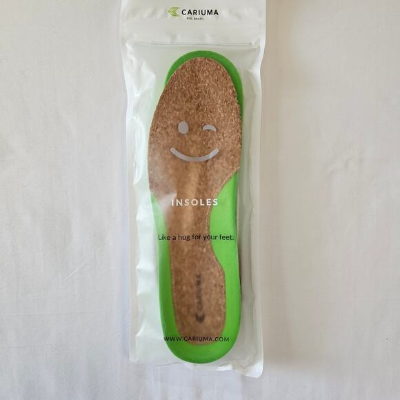 Cariuma Memory Foam Cork Insoles 11.5M 13W - Picture 1 of 3
